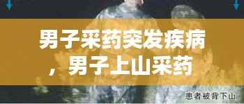 男子采药突发疾病,男子上山采药