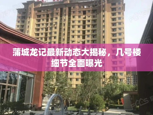蒲城龙记最新动态大揭秘,几号楼细节全面曝光